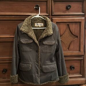 Jacket Hunter Green size small.